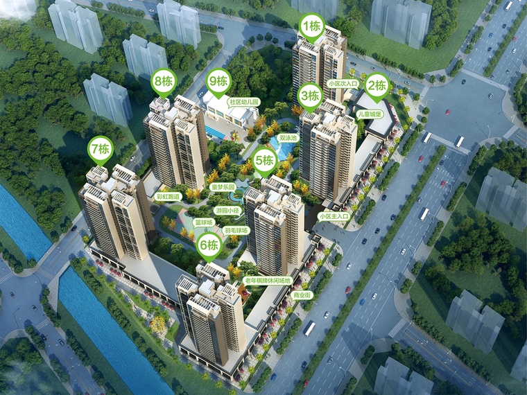 连州市保升阅山效果图