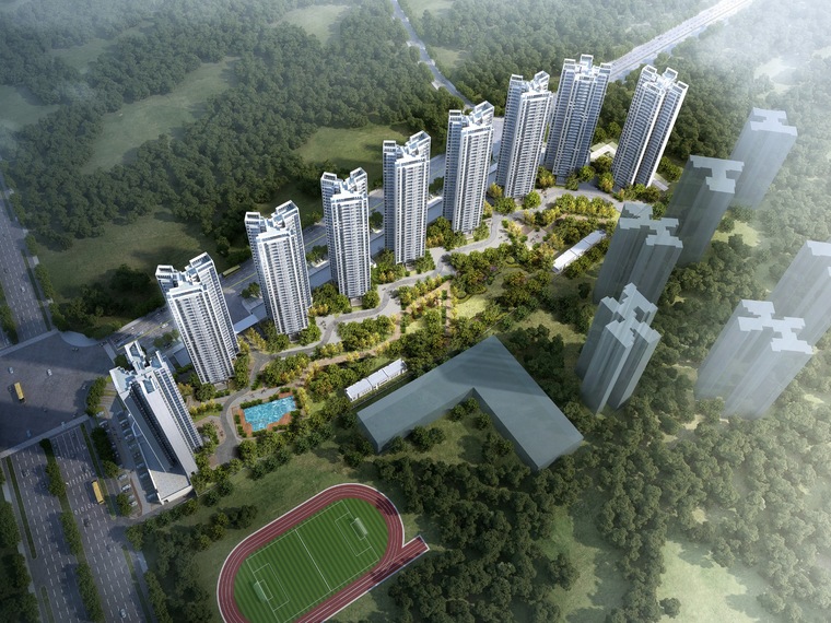 廉江碧桂园·博雅花园效果图