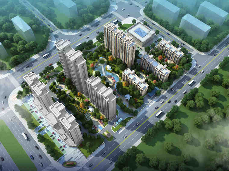 和汇花鹿湾二期效果图