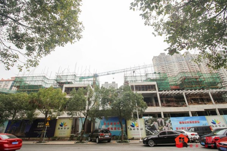 盛世家园施工进度图