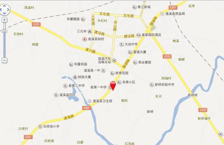 恒兴棕榈公馆交通图