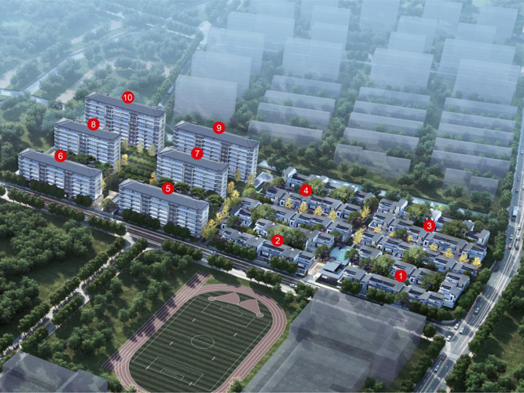 世合|万科理想大地·启宸里效果图