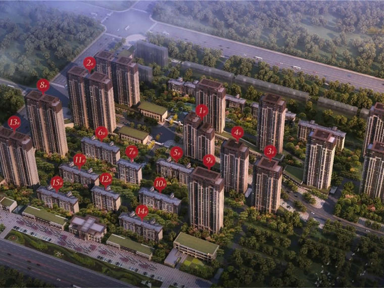 月晟天玺台效果图