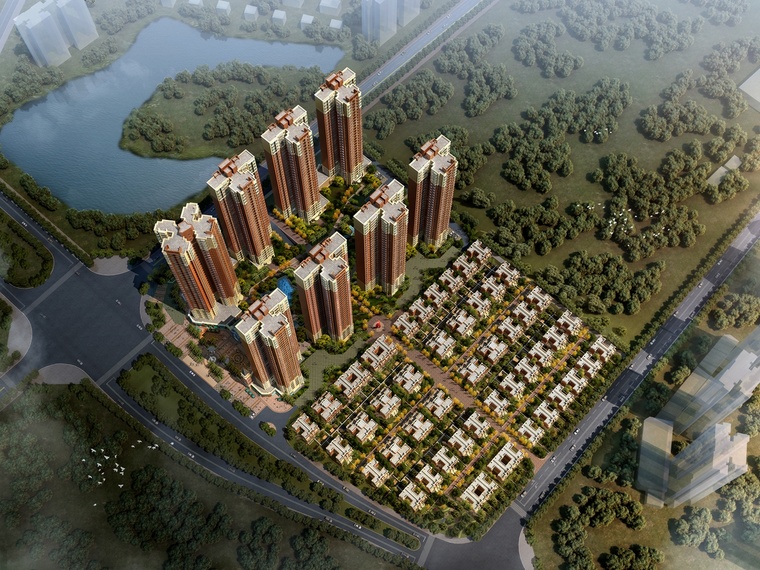 金地艺境天成效果图