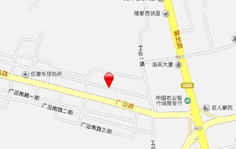 威雅·沿江半岛交通图