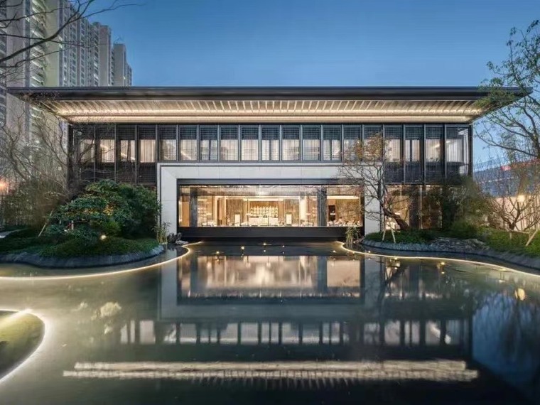 建发新城园玺效果图