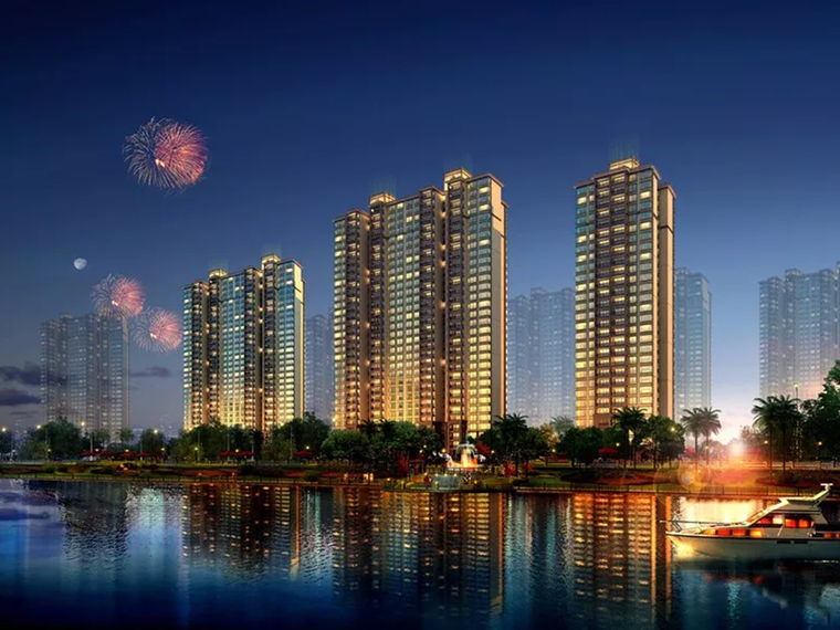 金海湾豪庭实景图