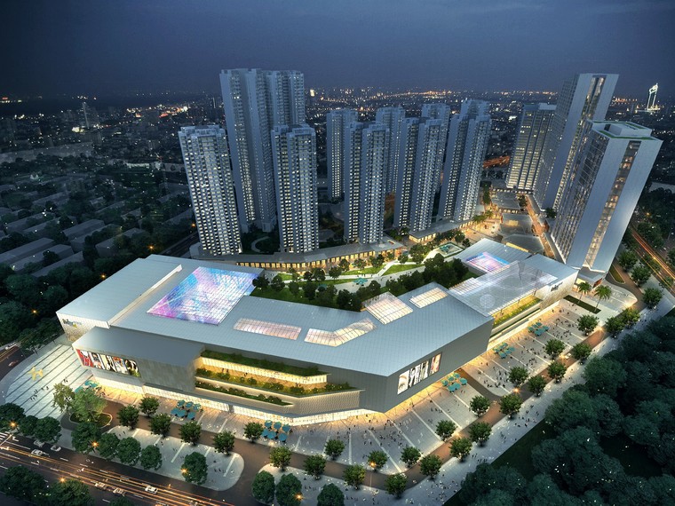 华润置地万象天汇效果图