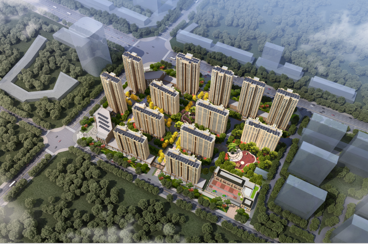 中房缇香郡·璟园效果图