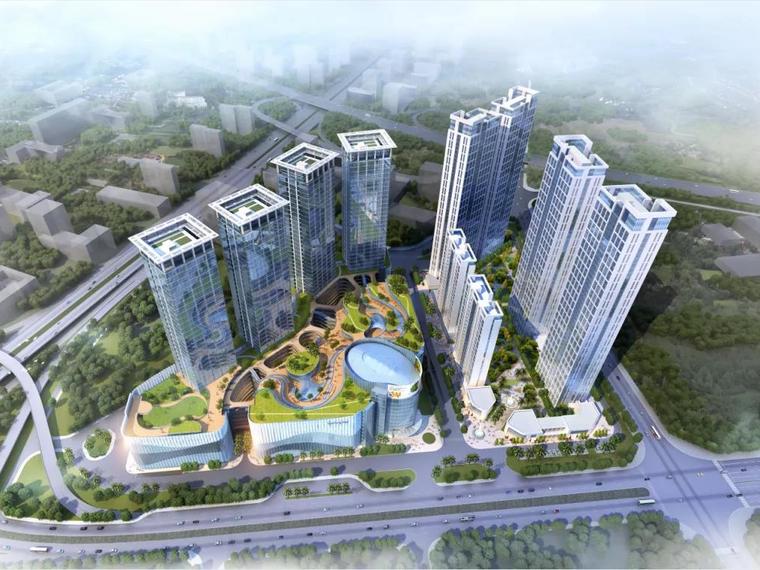 中建寰球荟效果图