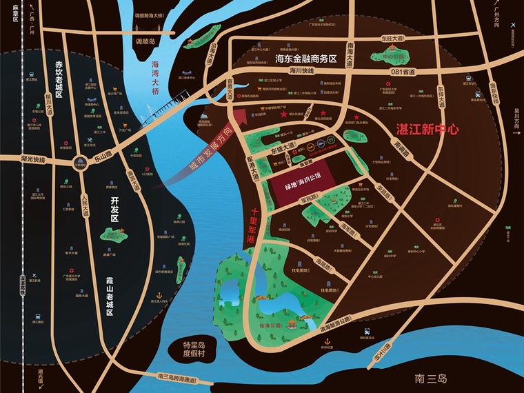 绿地新里·海玥公馆交通图