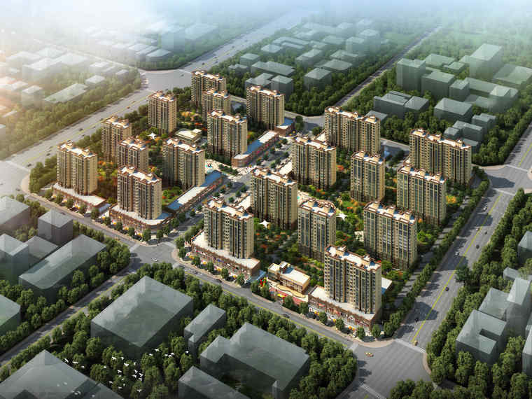 文瀛东郡·雅尚居效果图