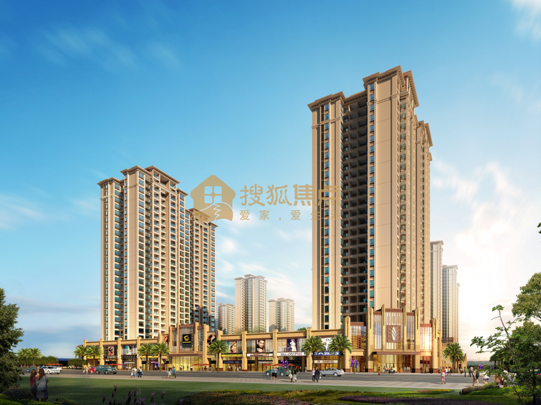 城市海悦花园效果图