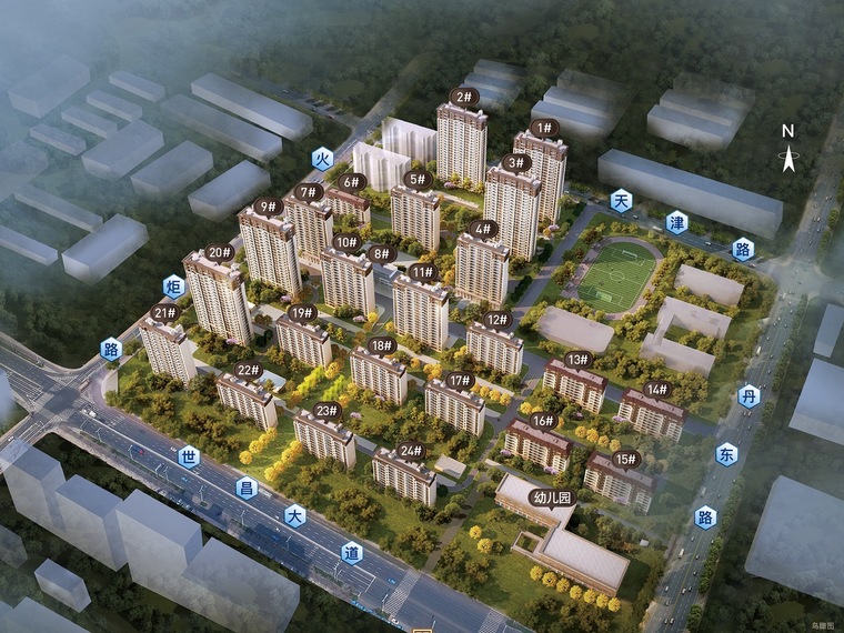 龙湖春江天境效果图