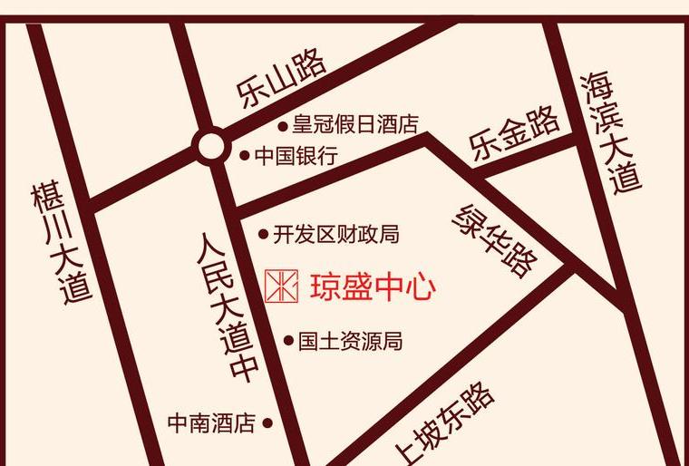 唯璞·财富中心交通图