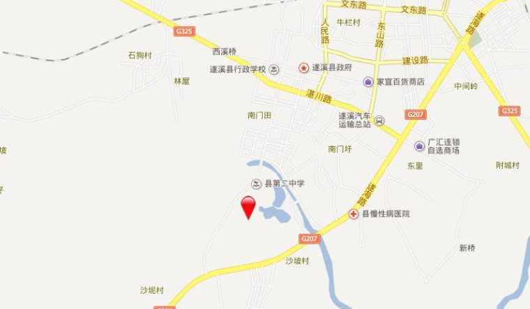 启达世家交通图