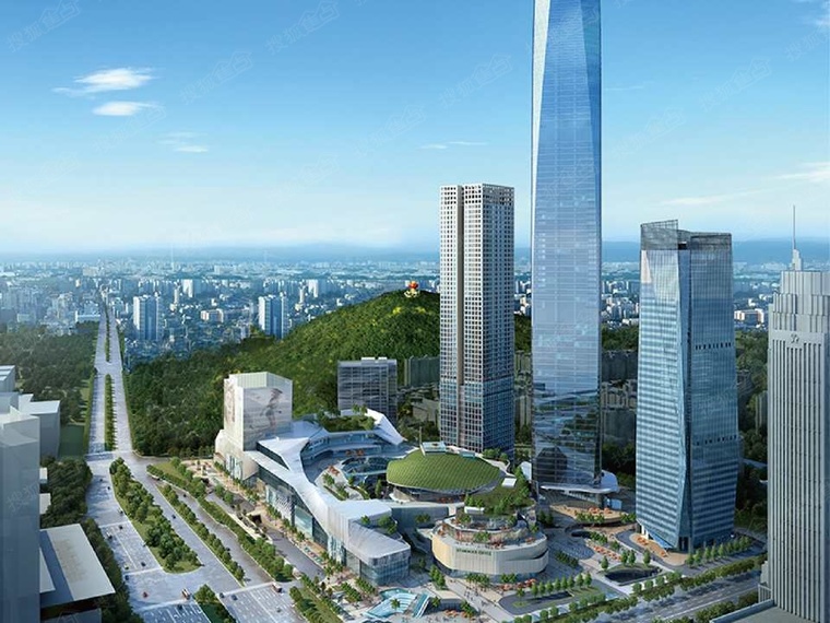 民盈·国贸中心效果图