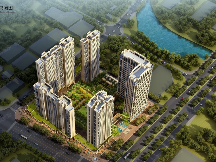 鲁能公馆效果图