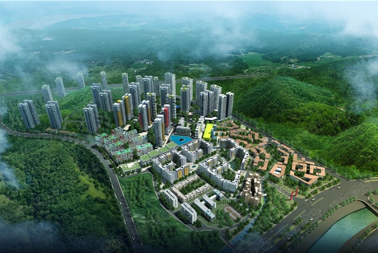 阳光100阿尔勒效果图