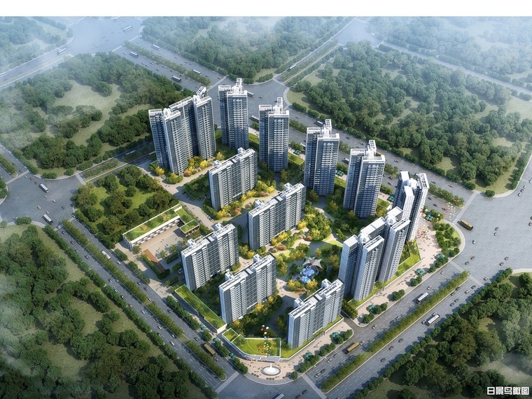 碧桂园江与峸效果图