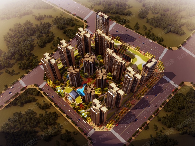 御峰雲府效果图