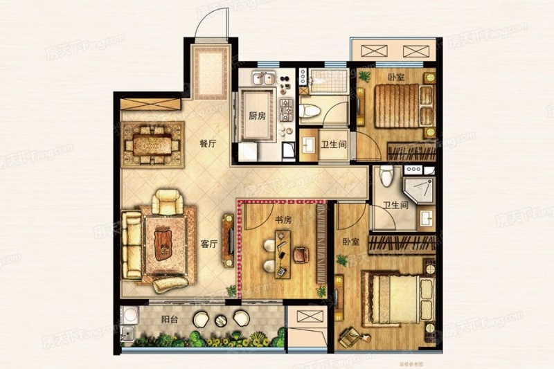 皖新春江明月b1户型_皖新春江明月户型图-芜湖搜狐焦点网