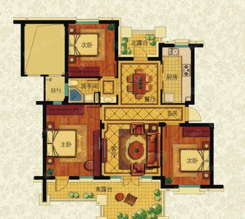 祥生御江湾b4户型_祥生御江湾户型图-舟山搜狐焦点网