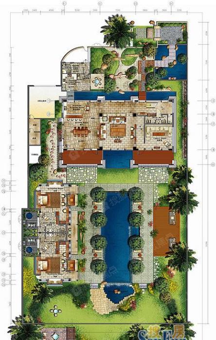 香水湾1号c1户型_香水湾1号户型图-三亚搜狐焦点网