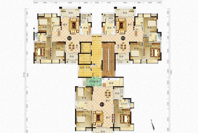 欧浦御龙湾e16户型_欧浦御龙湾户型图-韶关搜狐焦点网