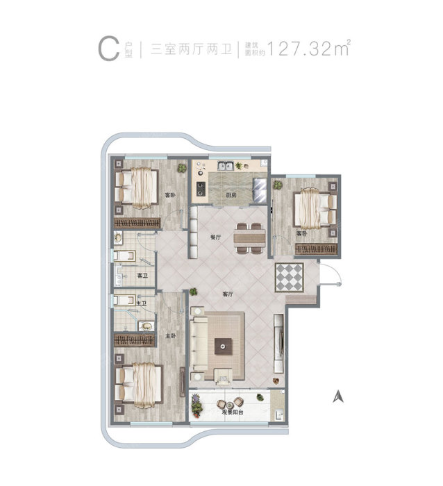 润江壹号公馆c_润江壹号公馆户型图-石家庄搜狐焦点网