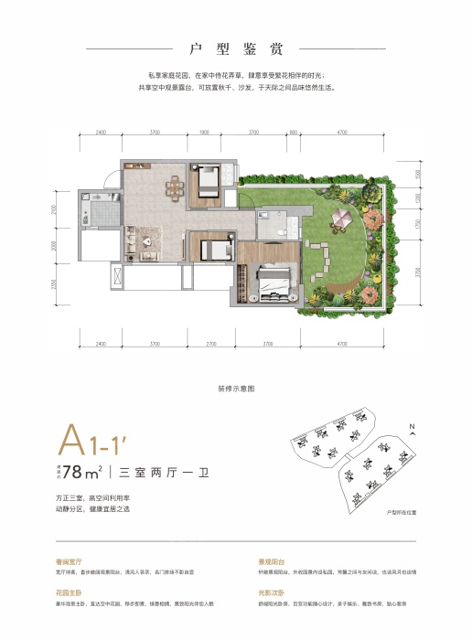 圆中润达丰滨江郦城a1-1_圆中润达丰滨江郦城户型图-成都搜狐焦点网