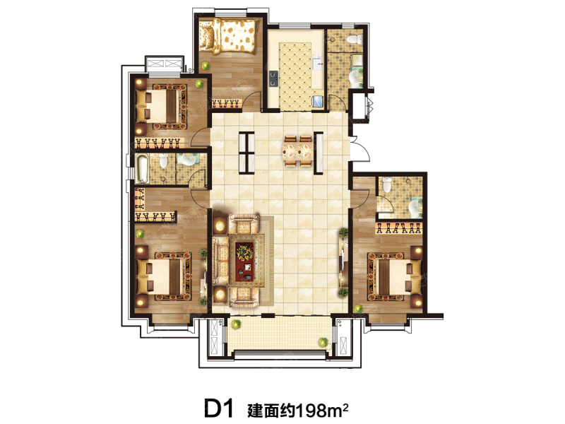 秀兰云玺d1_秀兰云玺户型图-保定搜狐焦点网