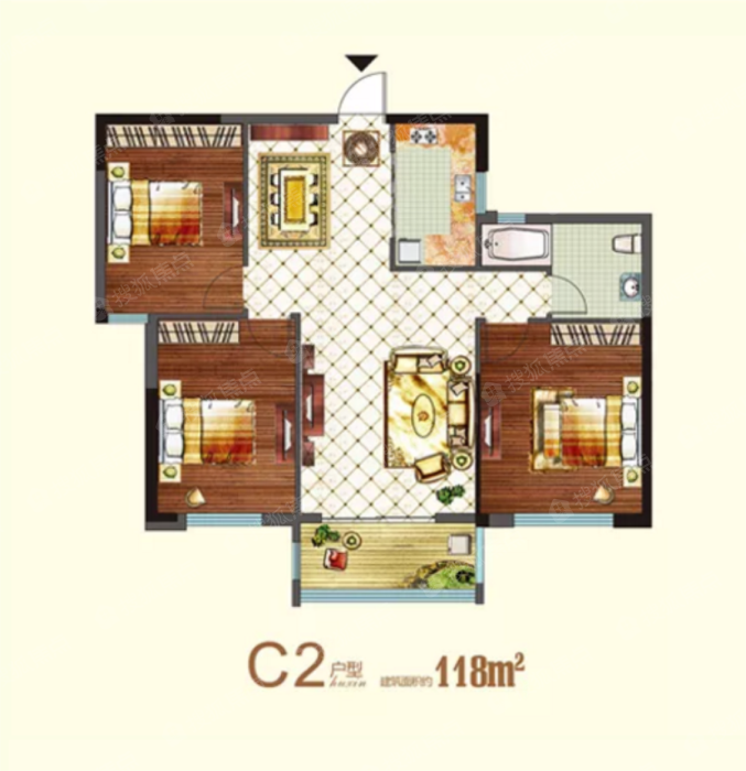 君临华府c2_君临华府户型图-菏泽搜狐焦点网