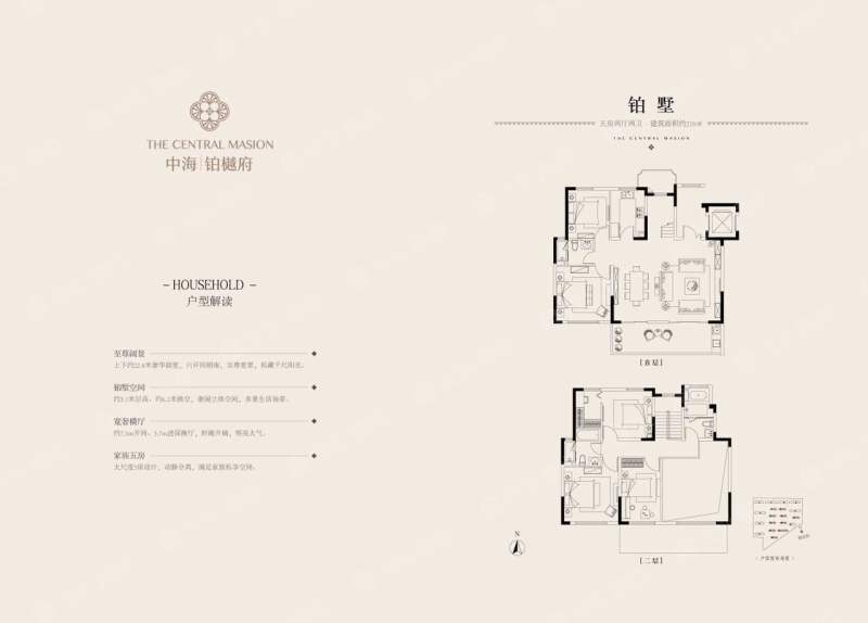 中海铂樾府铂墅_中海铂樾府户型图
