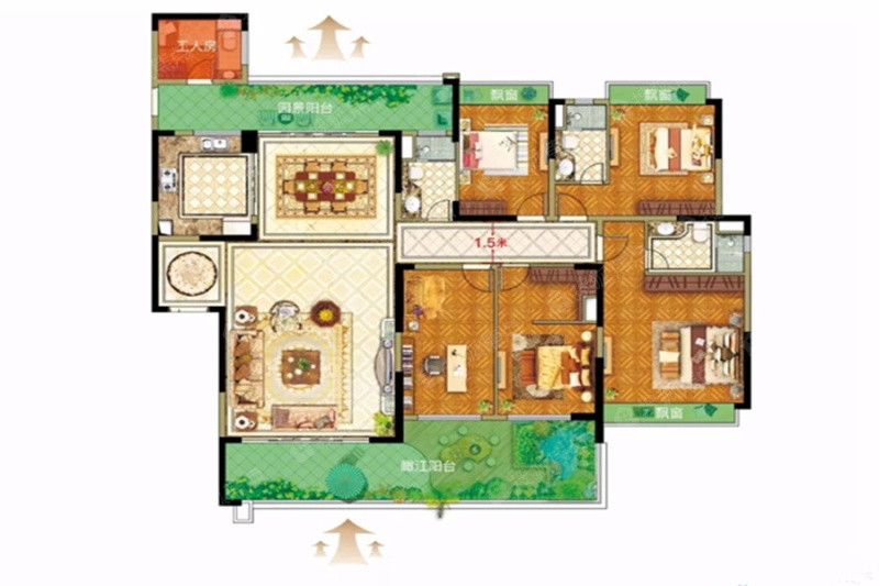 东江湾江湾明珠g2/3/4 02单元_东江湾江湾明珠户型图-河源搜狐焦点网