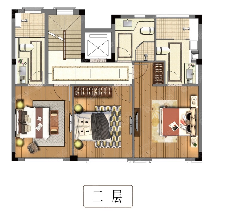 万寿街168号260平6室2层_万寿街168号户型图-苏州搜狐焦点网