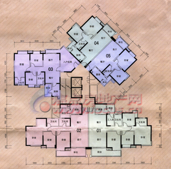 中海金沙湾a5栋29-33层_中海金沙湾户型图-广州搜狐焦点网