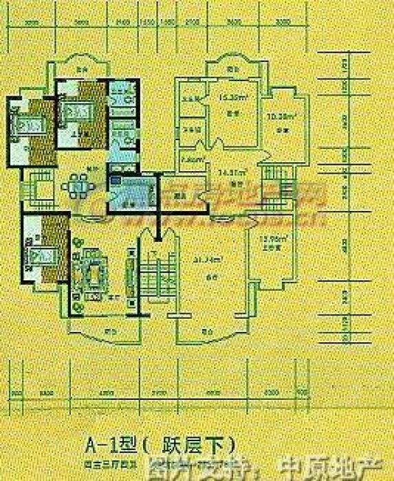 启明花园a1跃下_启明花园户型图-成都搜狐焦点网