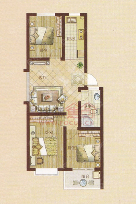 富丽花园a_富丽花园户型图-淄博搜狐焦点网