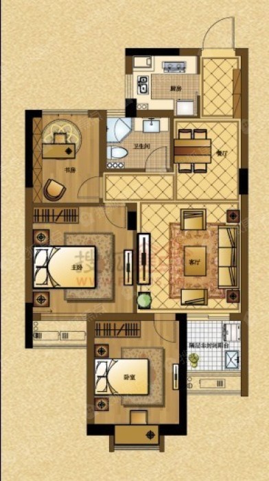 顺发恒园78㎡_顺发恒园户型图-杭州搜狐焦点网
