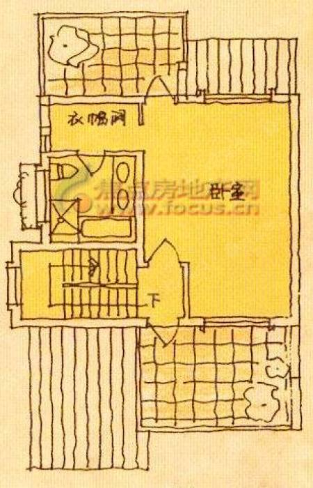 东方夏湾拿巴巴多斯双联排三层_东方夏湾拿户型图-广州搜狐焦点网