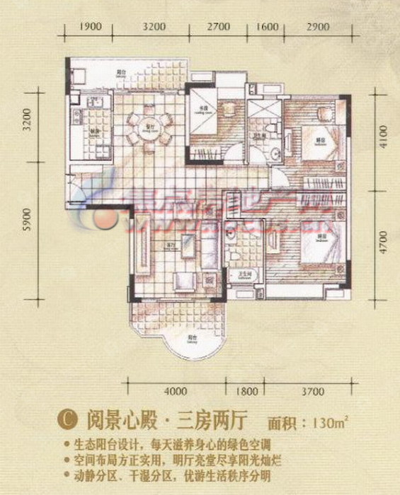 云山熹景云山熹景尚德庄园标准层c_云山熹景户型图-广州搜狐焦点网