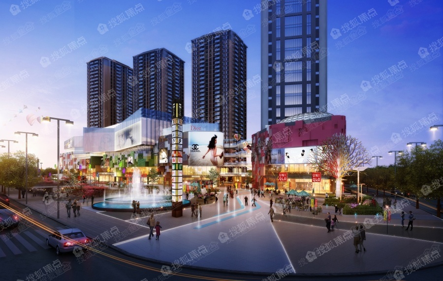 西城时代西锦里效果图_西城时代西锦里外景图-昆明搜狐焦点网