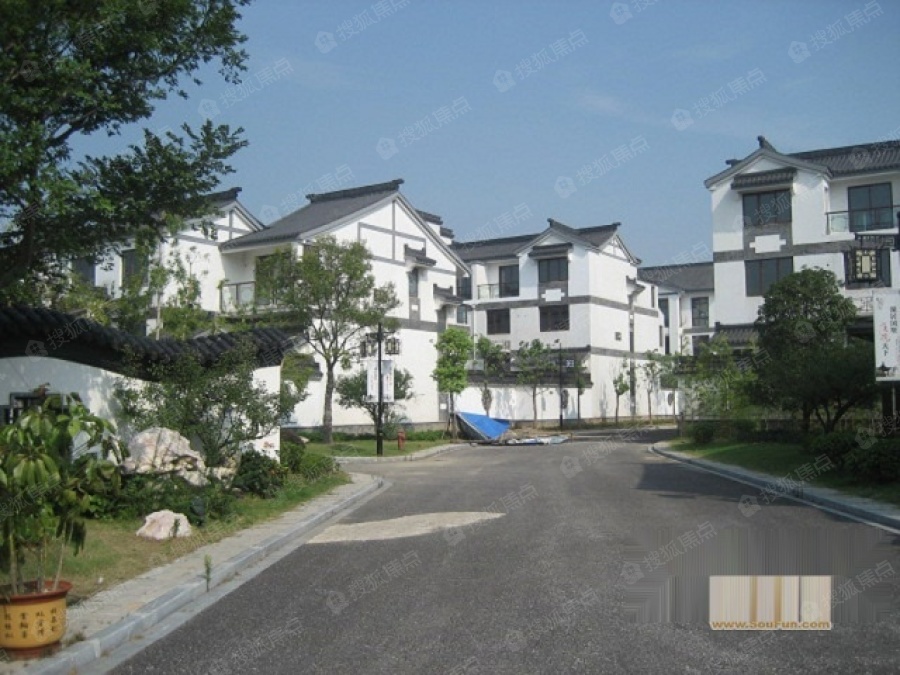 华萃庭院实景图_华萃庭院环境怎么样-湖州搜狐焦点网