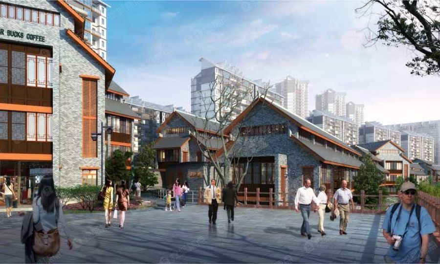 云梦小镇效果图_云梦小镇外景图