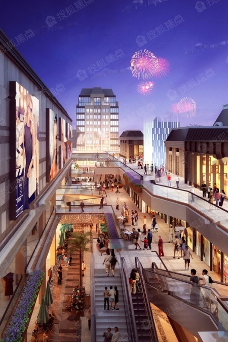 环球中心广场图片_样板间_装修效果图-仙桃搜狐焦点网