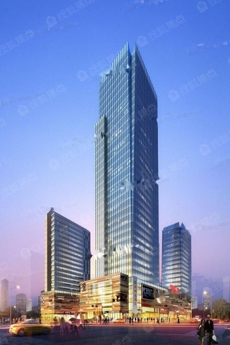 银座广场效果图_银座广场外景图-驻马店搜狐焦点网