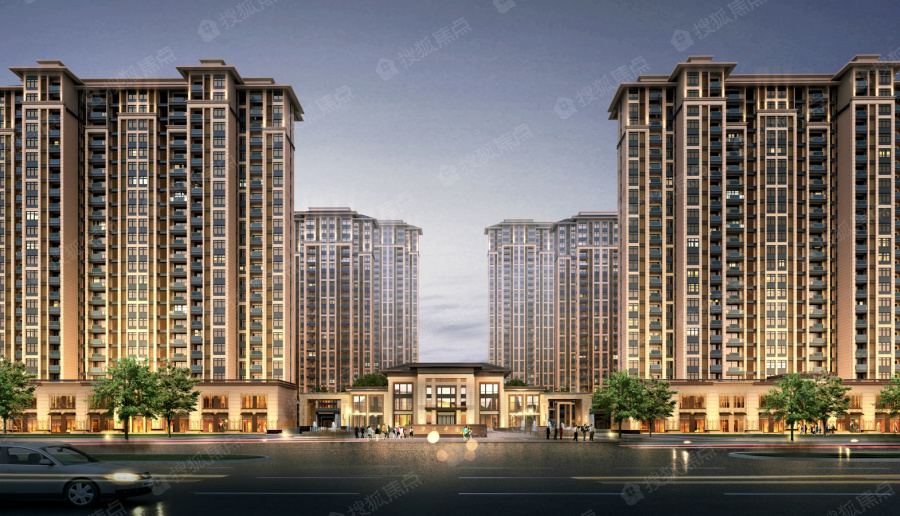 华远中国府效果图_华远中国府外景图-保定搜狐焦点网