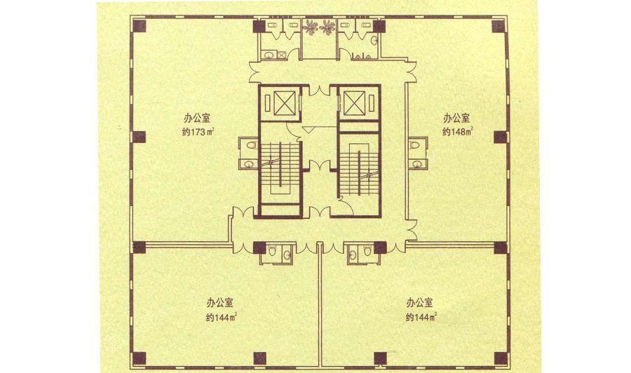 美好梧桐大厦各楼层平面图_美好梧桐大厦楼层平面布置图-廊坊搜狐焦点