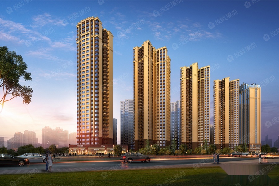 鸿通·凤凰国际效果图_鸿通·凤凰国际外景图-乐山搜狐焦点网